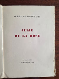 JULIE OU LA ROSE