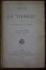 "Le Livre de la ""Genèse"" dans la poésie latine au Vème siècle". GAMBER Abbé Stanislas
