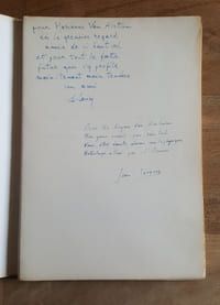Cérémonial pour saluer d'éruption en éruption jusqu'à l'infracassable nuit la brêche absolue et la trajectoire du Marquis de Sade. Poème inédit de Gilbert Lely, préface de Henri Pastoureau, illustrations originales de Jorge Camacho et Jacques Hérold