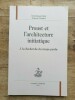 Proust et l'architecture initiatique. A la Recherche du temps perdu. DEFER Dominique / COUTANT Francis