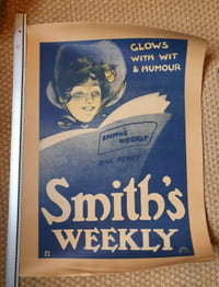 Smith's weekly glows with wit and humour (Smith's weekly one penny)