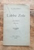L'Abbé Zola à Lourdes. MAUGERET M. 