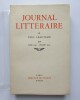 Journal Littéraire XIV (14) juillet 1941 - Novembre 1942. LEAUTAUD Paul