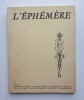 L'Ephemère n°14. REVUE