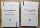 Correspondances Russes. Prince Charles-Joseph de Ligne