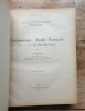 Dictionnaire Arabe-Français. Dialectes de Syrie: Alep, Damas, Liban, Jérusalem. BARTHELEMY A.