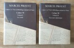 Marcel Proust Cahiers 1 à 75 de la Bibliothèque Nationale: Cahier 54 Volume I (1) Fac-similé. Volume II (2): Transcription diplomatique. PROUST Marcel