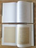 Marcel Proust Cahiers 1 à 75 de la Bibliothèque Nationale: Cahier 44 Volume I (1) Fac-similé. Volume II (2): Transcription diplomatique. PROUST Marcel