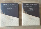 Marcel Proust Cahiers 1 à 75 de la Bibliothèque Nationale: Cahier 71 Volume I (1) Fac-similé. Volume II (2): Transcription diplomatique. PROUST Marcel