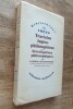 Tractatus logico-philosophicus suivi de Investigations philosophiques. WITTGENSTEIN Ludwig