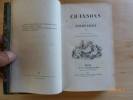 Chansons. Troisième Edition Augmentée de Chansons Nouvelles.. NADAUD, Gustave.