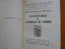 Aventures de Lazarille de Tormès Ecrites par lui-même. Traduction de Jean-Antoine de Charnes.. HURTADO DE MENDOZA, Diègo.