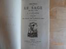 Oeuvres de Le Sage. Histoire de Gil Blas de Santillane avec une Notice et Notes par A. P-Malassis.. LESAGE, Alain-René, dit LE SAGE.