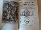 Fables de La Fontaine avec les Figures d'Oudry parues dans l'Edition Desaint et Saillant de 1755.. LA FONTAINE, Jean de.