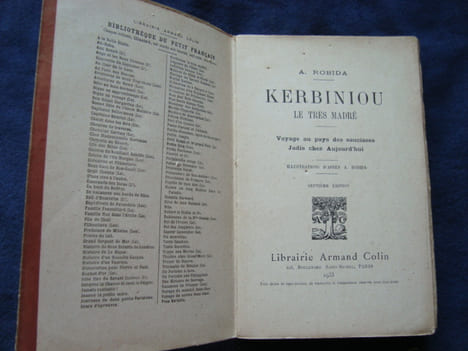 KERBINIOU. ROBIDA Albert .
