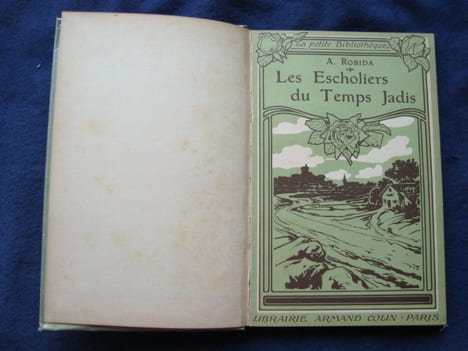 LES ESCHOLIERS DU TEMPS JADIS .. ROBIDA Albert .