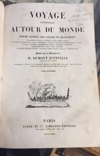 Voyage pittoresque autour du monde - Résumé général des voyages de découvertes, tome 2 uniquement. Manque le 1 et le 3!. Dumont d'Urville, Capitaine ...