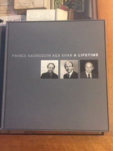 PRINCE SADRUDDIN AGA KAHN - A LIFETIME