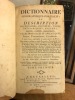Dictionnaire géographique portatif A-L et Dictionnaire géographique portatif M-Z. Traduit de l'anglais, sur la treizième édition de Laurent Echard, ...
