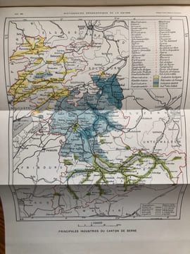 DICTIONNAIRE GÉOGRAPHIQUE DE LA SUISSE. CHARLES KNAPP - Professeur à l'Académie de Neuchâtel; MAURICE BOREL - Cartographe; V. ATTINGER - Éditeur