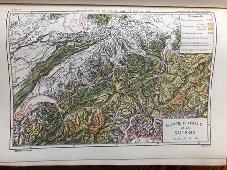 DICTIONNAIRE GÉOGRAPHIQUE DE LA SUISSE. CHARLES KNAPP - Professeur à l'Académie de Neuchâtel; MAURICE BOREL - Cartographe; V. ATTINGER - Éditeur