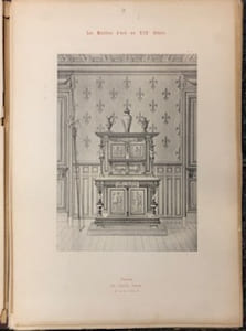 LES MEUBLES D'ART AU XIXe SIÈCLE
Composés d'après des documents anciens des principales époques de la renaissance