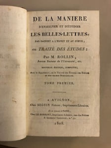 M. Rollin (Ancien Recteur de l'Université, etc.)