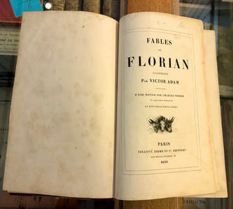 Fables de Florian illustrées par Victor Adam