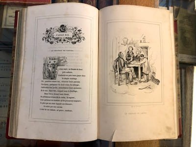 Fables de Florian illustrées par Victor Adam