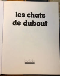 Les chats de Dubout