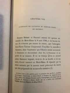 LE MONT-BLANC. Charles Durier, du Club Alpin Français et de la Société de Géographie