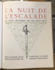 La nuit de l'escalade. Alex. Guillot
Illustrations Ed. Elzingre