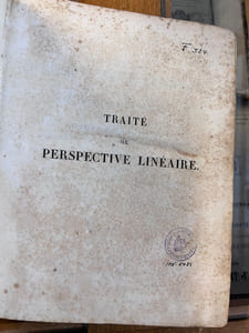 Traité de perspective linéaire comprenant la perspective des ombres linéaires, et celle des réflexions produites par l'eau et les miroirs plans; Précédé des notions de géométrie nécessaires pour l'intelligence des opérations;