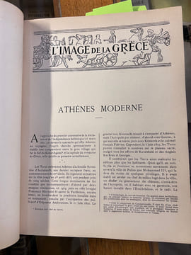 Images de la Grèce et de la Serbie. Daniel Baud-Bovy
Fred Boissonnas