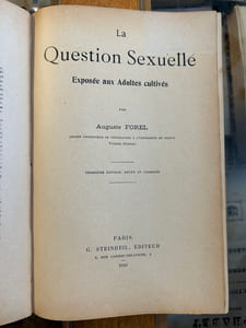 LA QUESTION SEXUELLE - EXPOSÉ AUX ADULTES CULTIVÉS
