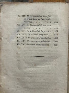 PRINCIPES DE POLITIQUE, APPLICABLES À TOUS LES GOUVERNEMENTS REPRÉSENTATIFS, ET PARTICULIÈREMENT À LA CONSTITUTION ACTUELLE DE LA FRANCE. Benjamin ...