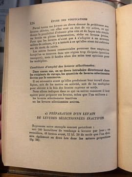 MANUEL PRATIQUE DE VINIFICATION ET DE CONSERVATION DES VINS. E. Nègre et Françot