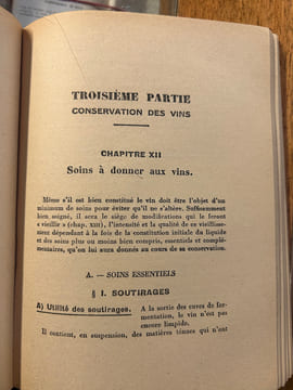 MANUEL PRATIQUE DE VINIFICATION ET DE CONSERVATION DES VINS. E. Nègre et Françot