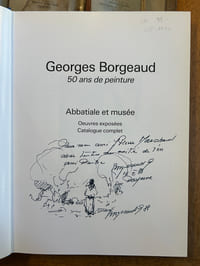 GEORGES BORGEAUD - 50 ANS DE PEINTURE
Abbatiale et musée
