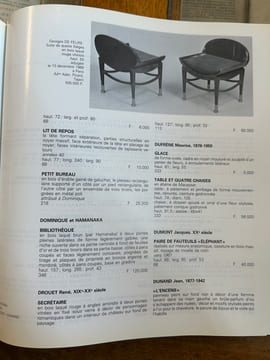 DICTIONNAIRE DES VALEURS DES MEUBLES ET OBJETS D'ART. E. Mayer