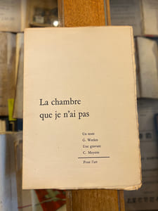 La chambre que je n'ai pas