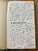 L'aviation, ses débuts, son développement
De Crête en Crête, de ville en ville, de continent à Continent. F. Ferber