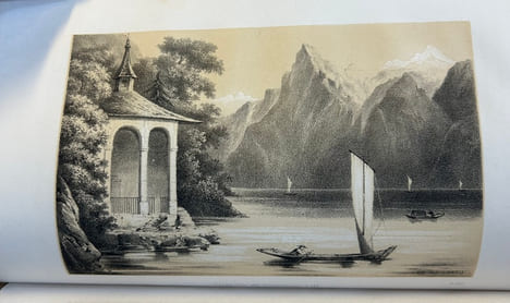 LA SUISSE À PIED
Souvenirs de vacances offerts aux jeunes touristes . Charles Dehansy
