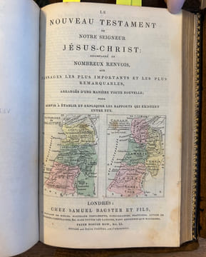 La Sainte Bible contenant l'Ancien et le Nouveau Testament
accompagnée de nombreux renvois aux passages les plus importants et les plus remarquables. ...