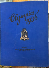 OLYMPIA 1936. DIE OLYMPISCHEN SPIELE 1936. IN BERLIN UND GARMISCH-PARTENKIRCHEN
BAND II