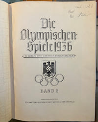 OLYMPIA 1936. DIE OLYMPISCHEN SPIELE 1936. IN BERLIN UND GARMISCH-PARTENKIRCHEN
BAND II