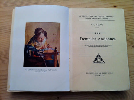 LES DENTELLES ANCIENNES. CH. MAGUÉ