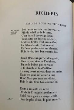 Ivresse. La vigne. Le vin.. Erni, Hans