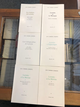 Les cahiers Lermite (6 VOL). Chappaz, Maurice; Bouhéret, Roland; Claudévaud; Siegenthaler, Pierre; Bichet, Pierre; Vegliante, Jean-Charles; Monnier, ...