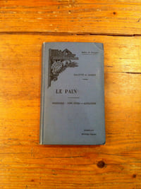 LE PAIN
TECHNOLOGIE-PAINS DIVERS-ALTÉRATIONS